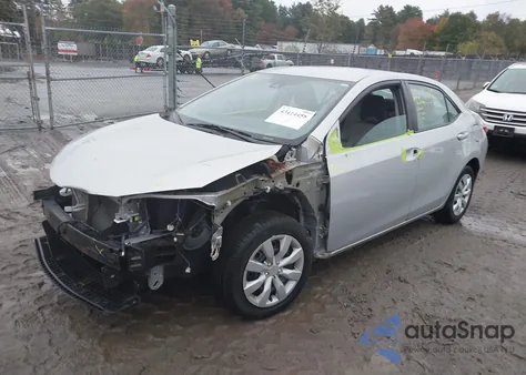 2017 Toyota Corolla Le z USA, uszkodzony, nr VIN 2T1BURHE2HC908694